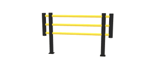 Foxtrot flexible safety barrier